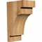 Ekena Millwork Mediterranean Rough Sawn Corbel, Western Red Cedar, 4"W x 6"D x 10"H COR04X06X10MED00RWR - alternate 1